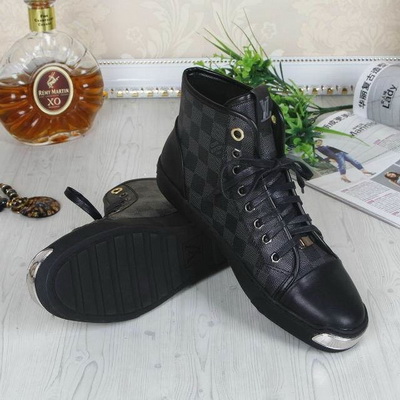 LV High-Top Fashion Men Shoes--062